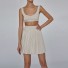 Crop-Top und Rock für Damen B1260 creme