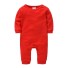 Csecsemő overál T2658 piros