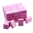 Csiszolóblokk körmökhöz 100/180 50 db rózsaszín