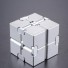 Cub metalic antistres argint