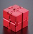 Cub metalic antistres roșu