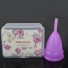 Cupa menstruala cu cutie J1384 violet