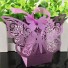 Cutie cadou cu fluture 10 buc violet