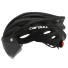 Cyklistická helma s brýlemi M/L 54 - 61 cm černá