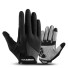 Cyklistické rukavice J393 čierna