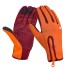Cyklistické rukavice unisex J2783 oranžová