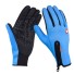 Cyklistické rukavice unisex J2783 svetlo modrá