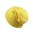 Czapka dziecięca w jednym kolorze żółty