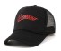 Czapka z daszkiem typu trucker different czarny