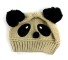 Czapka zimowa dla dzieci Panda J863 khaki
