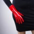 Czerwone rękawiczki damskie 4