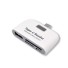 Czytnik kart pamięci USB-C K933 biały