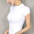 Damen-Basic-T-Shirt A226 weiß