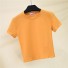 Damen-Basic-T-Shirt A315 senf