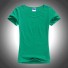 Damen-Basic-T-Shirt A986 grün