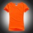 Damen-Basic-T-Shirt A986 orange