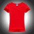 Damen-Basic-T-Shirt A986 rot