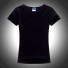 Damen-Basic-T-Shirt A986 schwarz