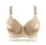 Damen-BH mit einer Blume beige