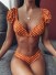 Damen-Bikini mit Punkten, P675 orange