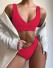 Damen-Bikini P1012 rot