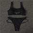 Damen-Bikini P1239 schwarz