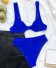 Damen-Bikini P1253 blau