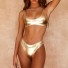 Damen-Bikini P1321 golden