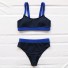 Damen-Bikini P239 dunkelblau