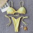 Damen-Bikini P270 gelb