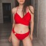 Damen-Bikini P318 rot