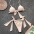 Damen-Bikini P383 beige