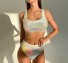 Damen-Bikini P392 regenbogen