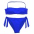 Damen-Bikini P418 blau