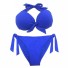 Damen-Bikini P427 blau