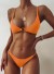 Damen-Bikini P428 orange