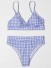 Damen-Bikini P454 blau