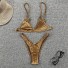 Damen-Bikini P510 golden