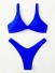 Damen-Bikini P553 blau