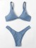 Damen-Bikini P553 grau