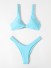 Damen-Bikini P553 hellblau