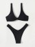 Damen-Bikini P553 schwarz