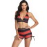 Damen-Bikini P805 rot