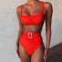 Damen-Bikini P823 rot