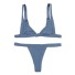 Damen-Bikini P878 blau