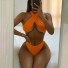 Damen-Bikini P882 orange