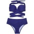 Damen-Bikini P920 dunkelblau