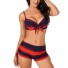 Damen-Bikini P927 rot