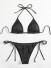 Damen-Bikini P930 schwarz