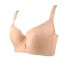 Damen-Blumen-BH mit Anhänger J2795 beige